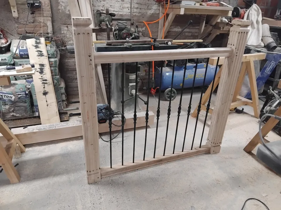 Rambarde en bois