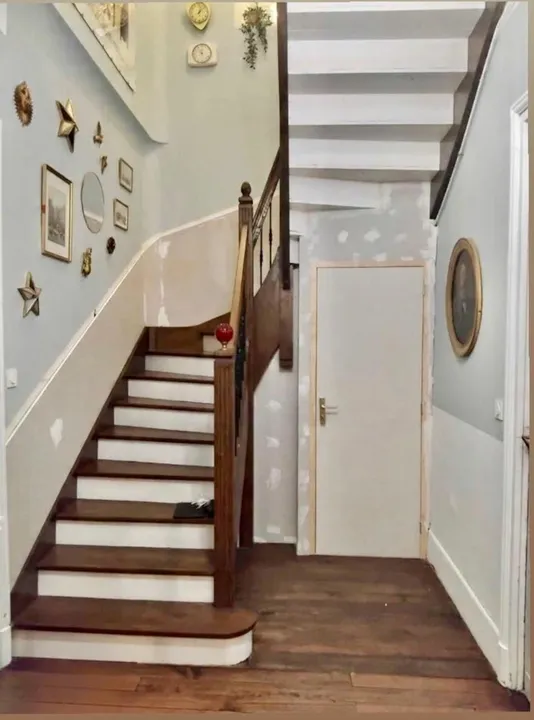 Escalier en bois